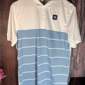 Men's UNC North Carolina Tar Heels Nike Striped Polo